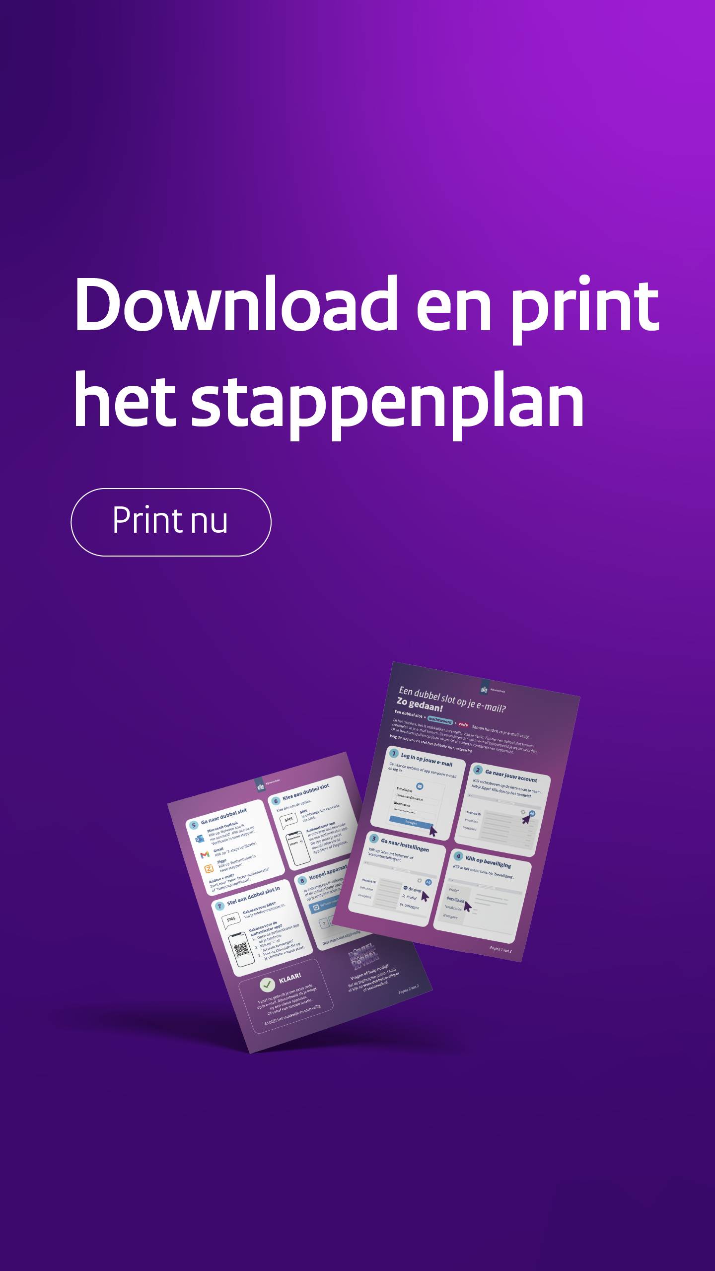 Headerbeeld stappenplan 2fa 2025