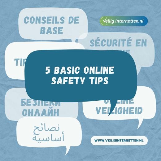 5 basic online safety tips