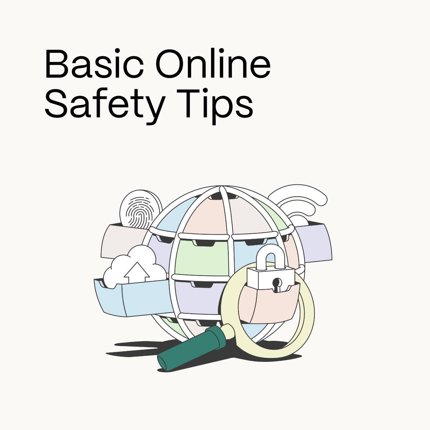 Basic online safety tips