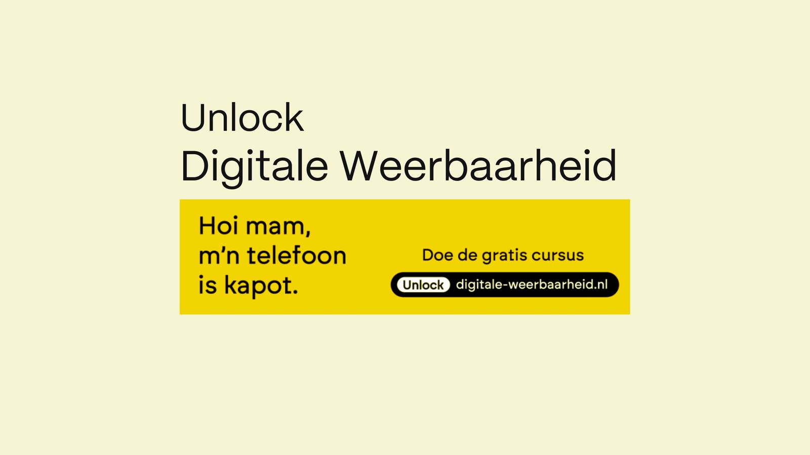 Unlock Digitale Weerbaarheid Banner