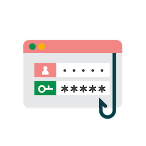 Veilig Thuiswerken phishing icon