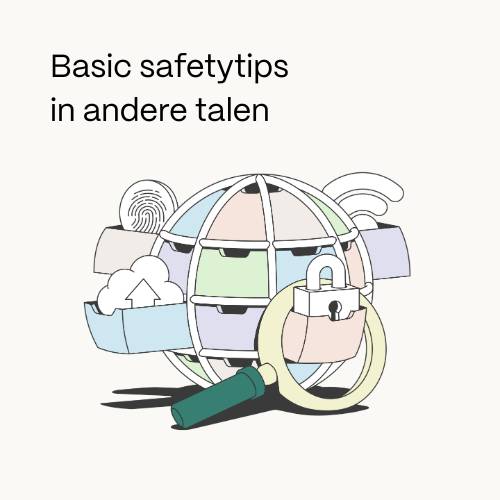 basic safetytips in andere talen
